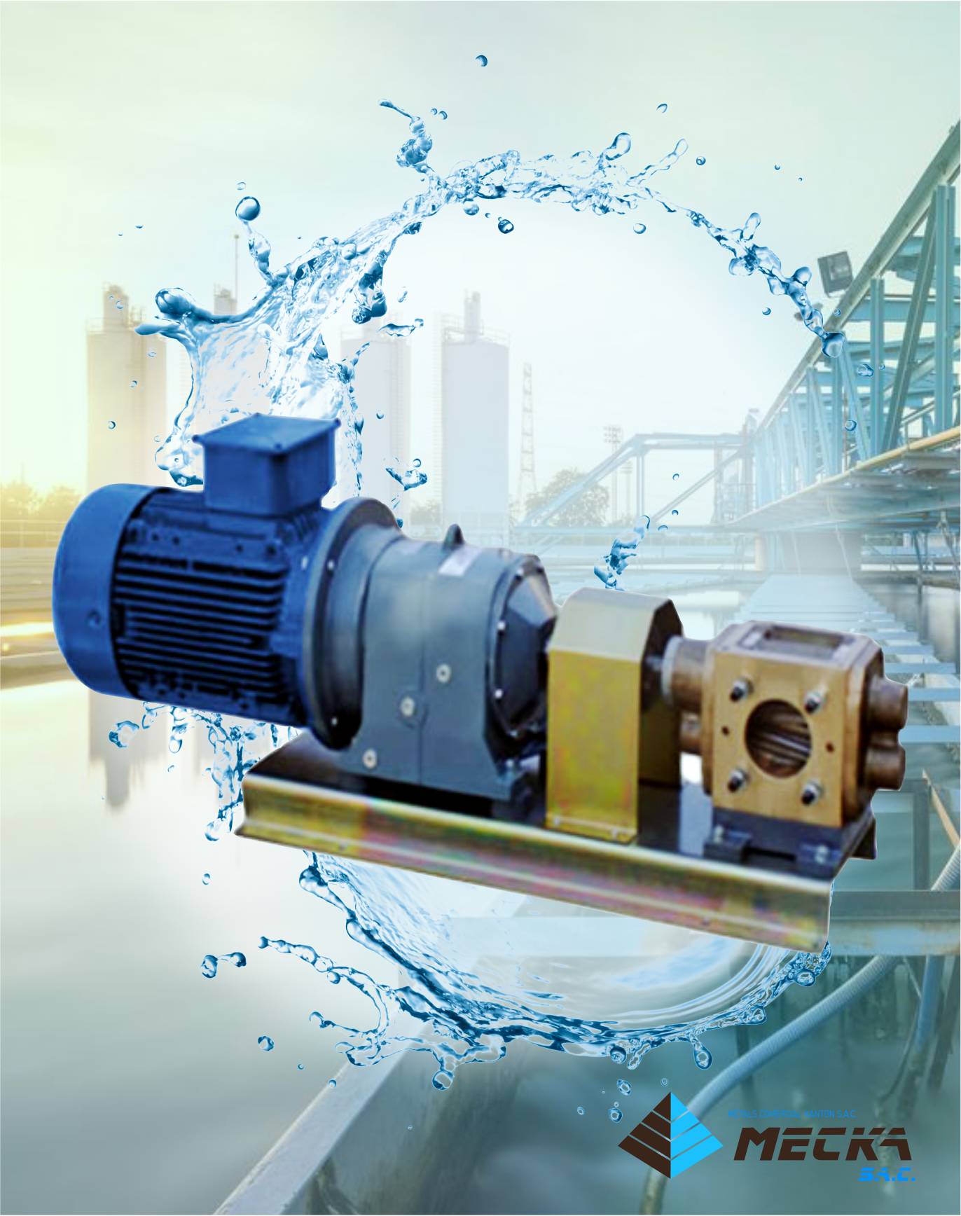 bomba centrifuga vertical - Meckasac