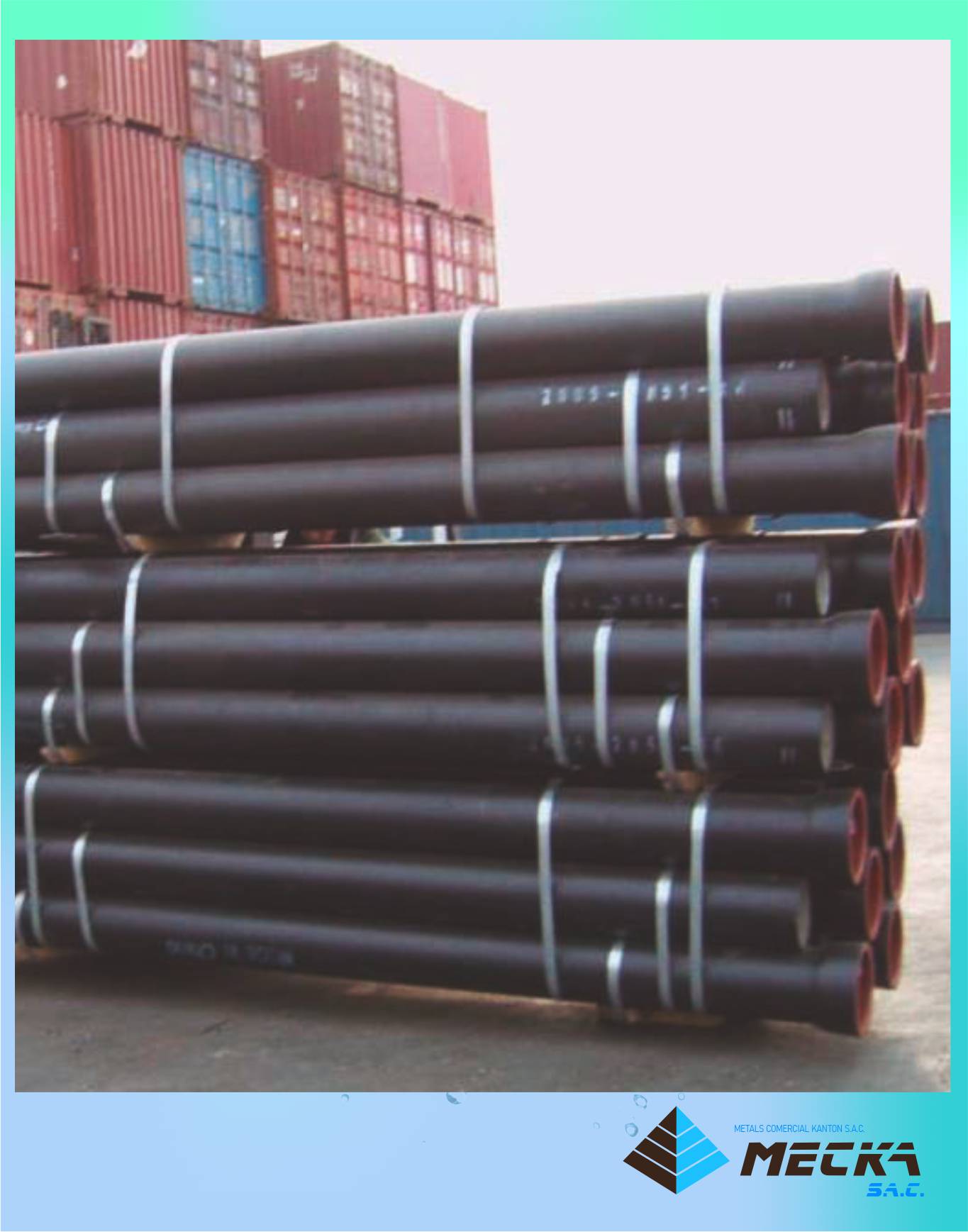 Tuberías hierro ductil ISO 2531