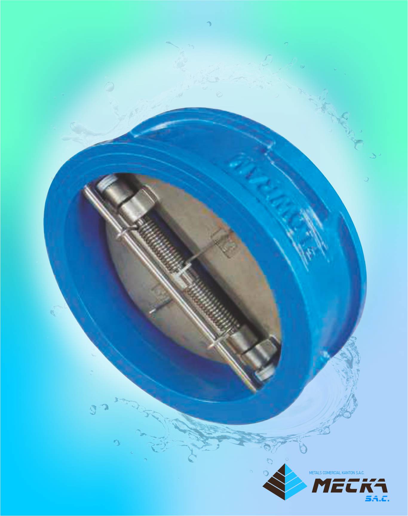 Válvula de retención duocheck meckasac